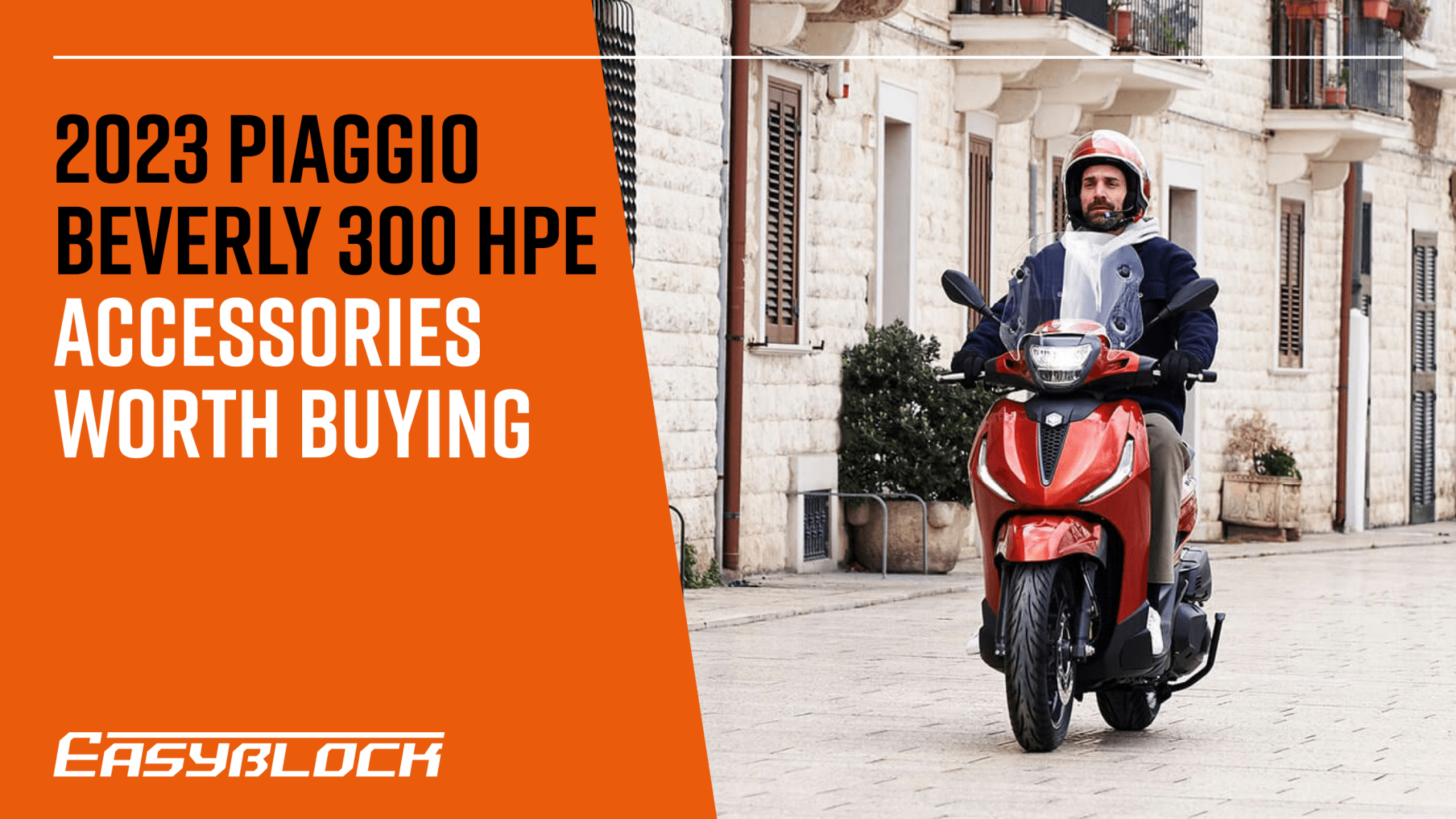 2023 Piaggio Beverly 300 HPE - Accessories Worth Buying