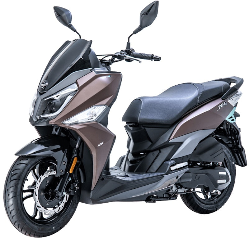 SYM Jet 14 - Grey Brown Side - 2022